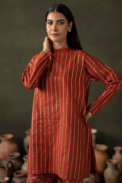 Embroidered Shirt Shalwar - 0267