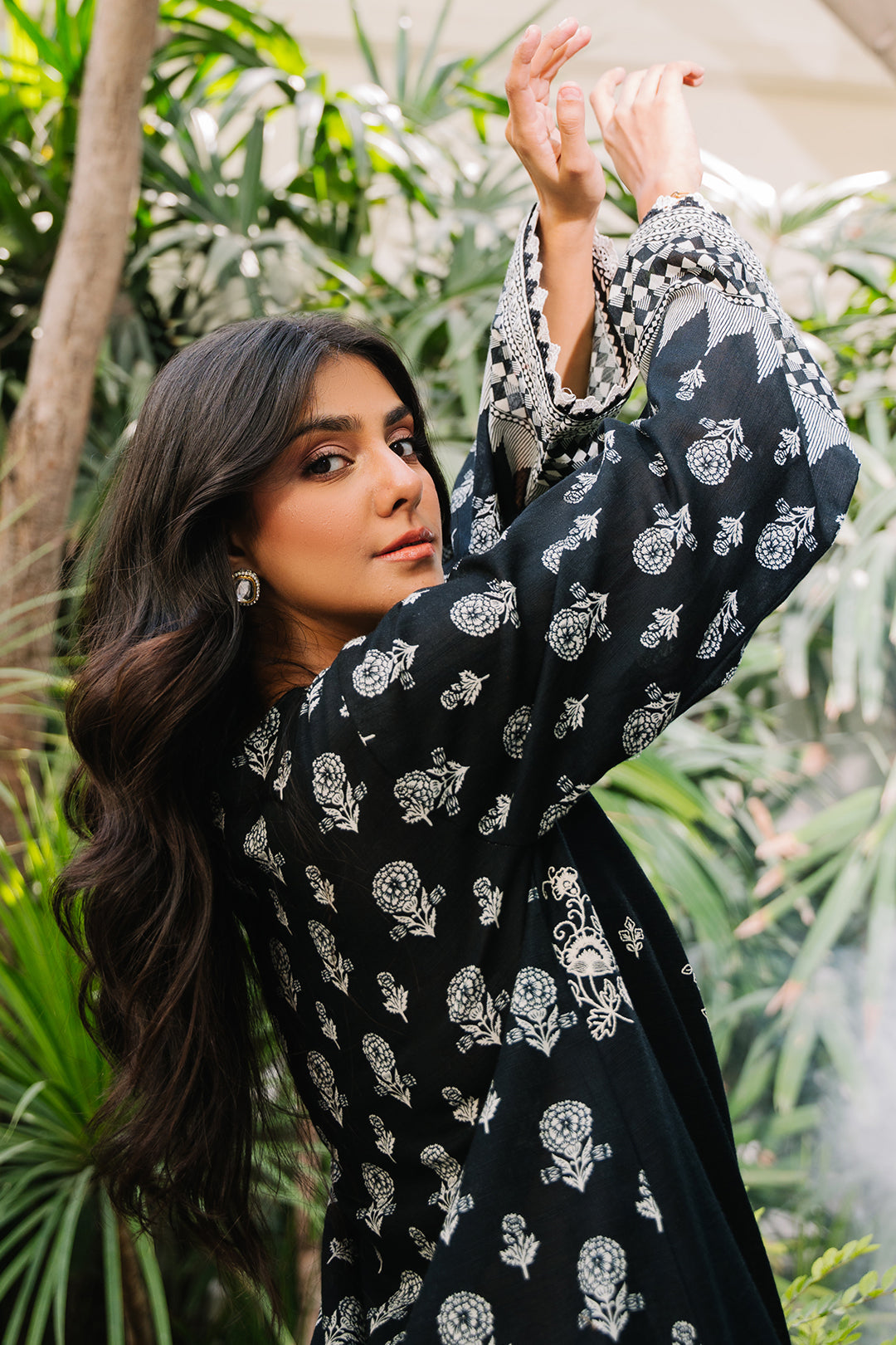 Embroidered Shirt Shalwar - 0268