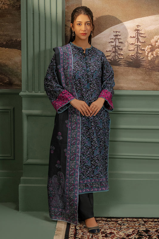 Embroidered Shirt Dupatta - 0347