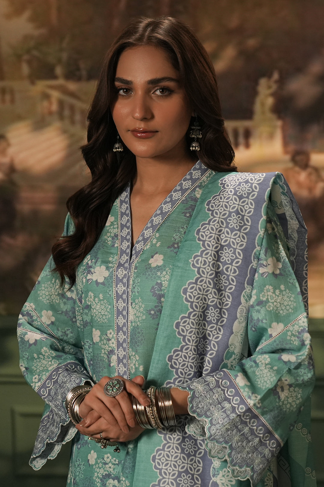 Embroidered Shirt Dupatta - 0351