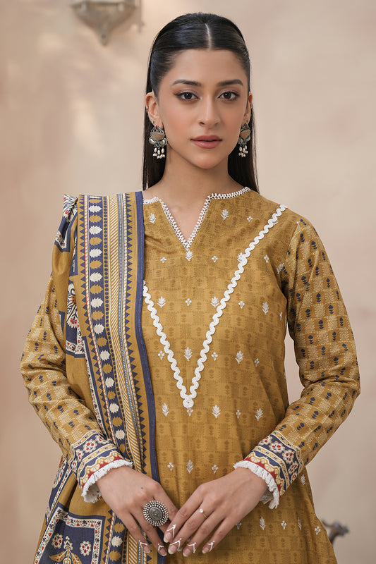 Embroidered Shirt Dupatta - 0352