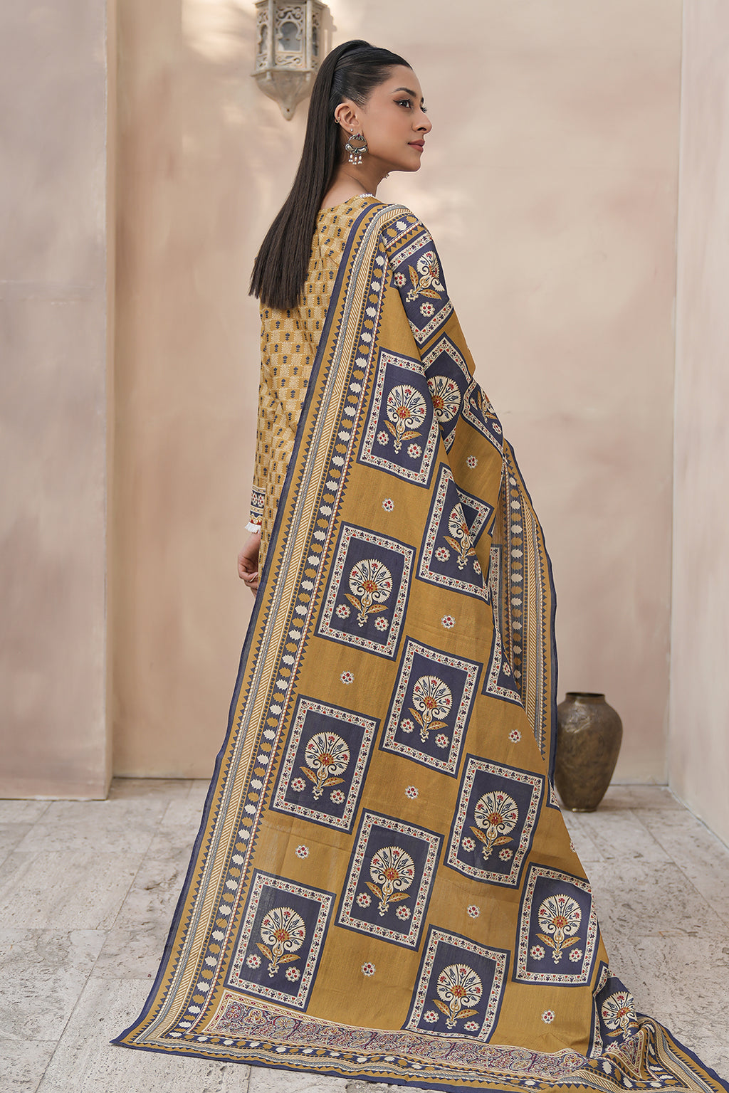 Embroidered Shirt Dupatta - 0352