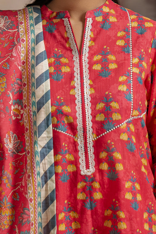 Embroidered Shirt Dupatta - 0437