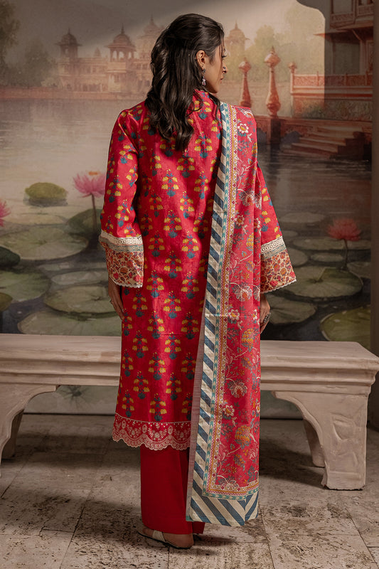 Embroidered Shirt Dupatta - 0437