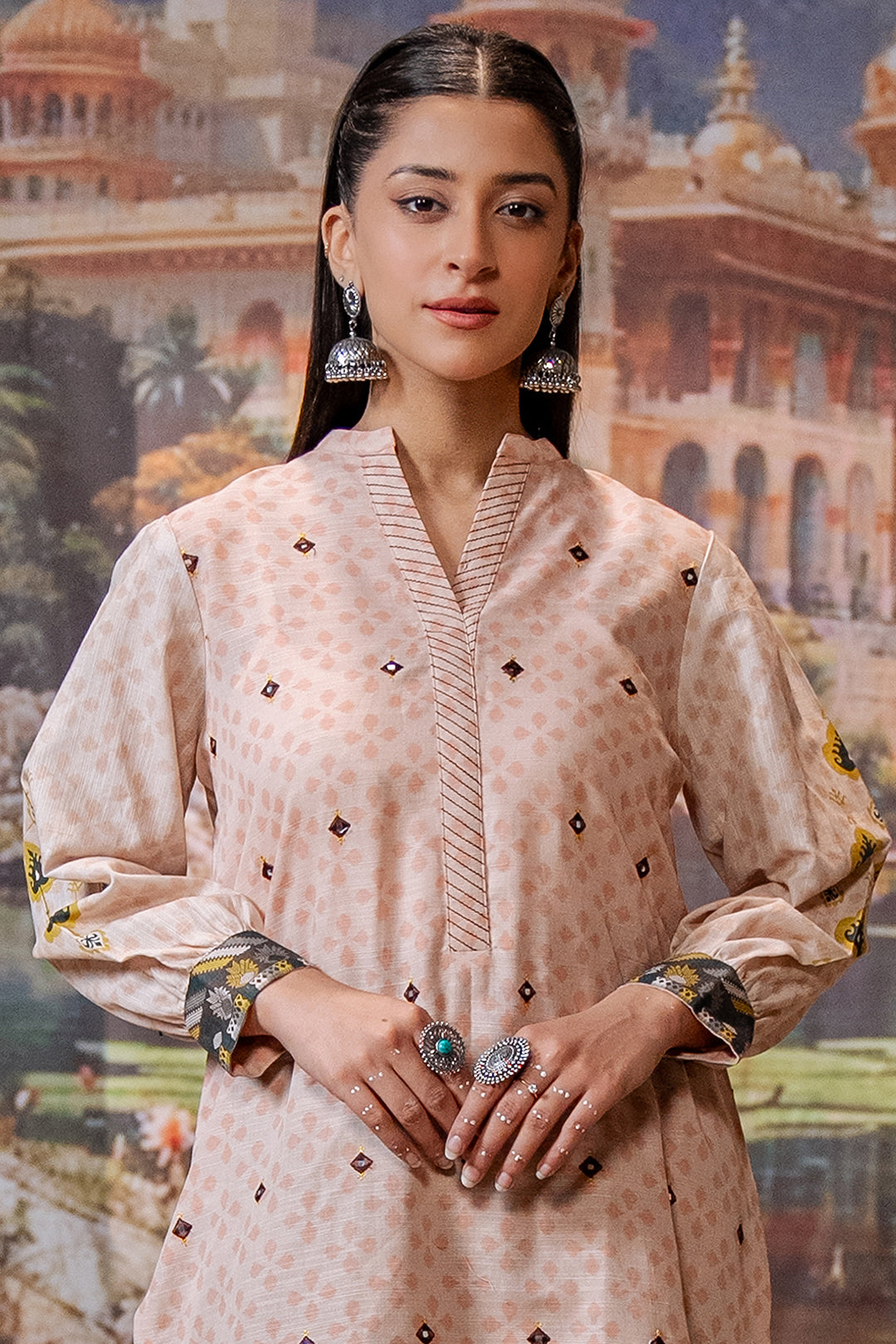 Embroidered Shirt Shalwar - 0439