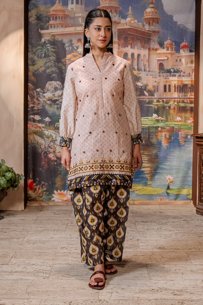 Embroidered Shirt Shalwar - 0439