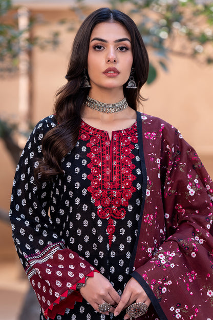 Embroidered Shirt Dupatta - 0505