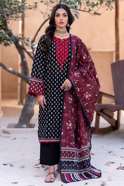 Embroidered Shirt Dupatta - 0505