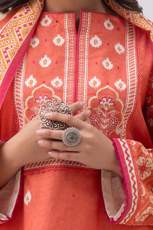 Embroidered Shirt Dupatta - 0560