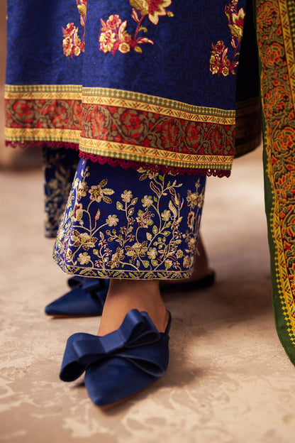 Embroidered Shirt Shalwar Dupatta - 0221
