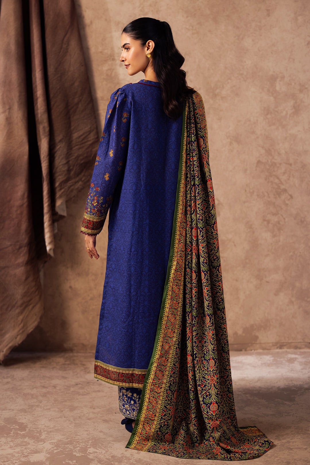 Embroidered Shirt Shalwar Dupatta - 0221