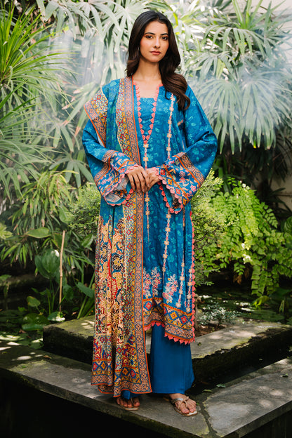 Embroidered Shirt Shalwar Dupatta - 0223