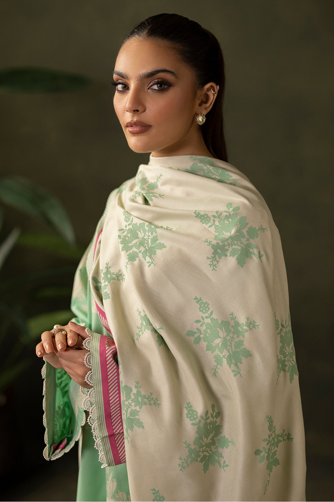 Embroidered Shirt Shalwar Dupatta - 0224