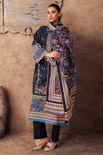 Embroidered Shirt Shalwar Dupatta - 0225