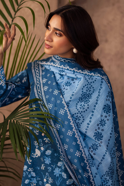 Embroidered Shirt Shalwar Dupatta - 0226