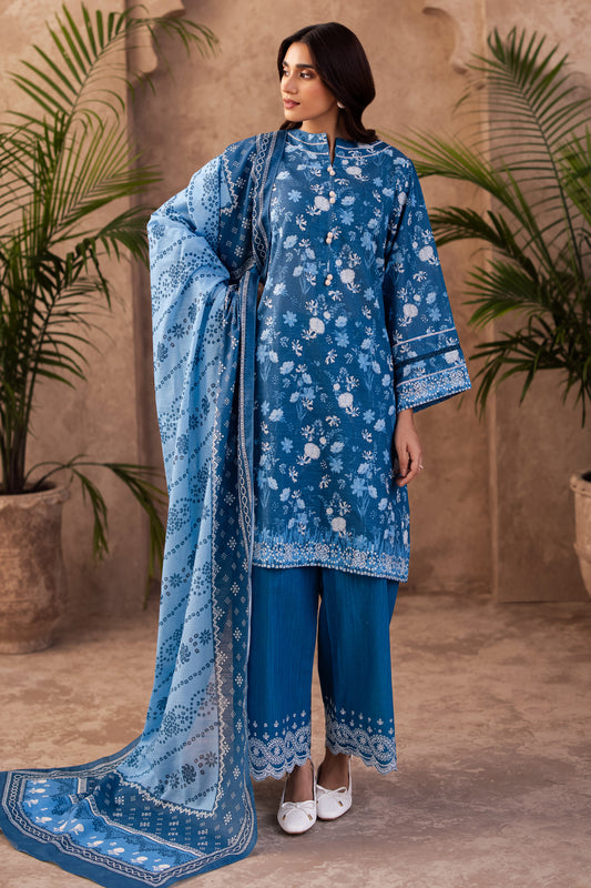 Embroidered Shirt Shalwar Dupatta - 0226