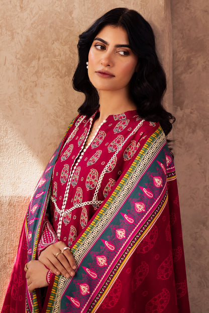 Embroidered Shirt Shalwar Dupatta - 0228