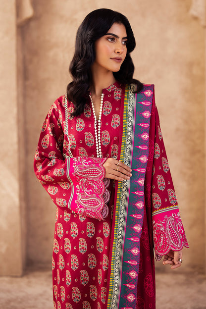 Embroidered Shirt Shalwar Dupatta - 0228