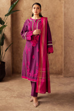 Embroidered Shirt Shalwar Dupatta - 0230