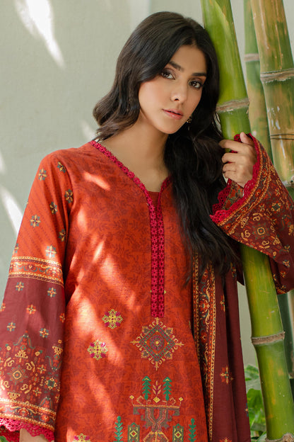 Embroidered Shirt Shalwar Dupatta - 0233