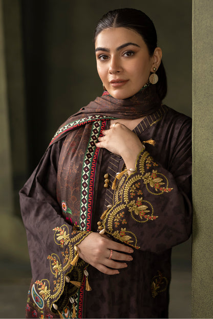 Embroidered Shirt Shalwar Dupatta - 0234