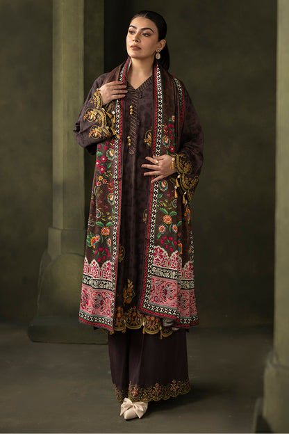 Embroidered Shirt Shalwar Dupatta - 0234