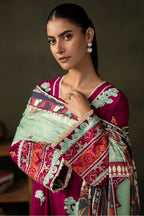Embroidered Shirt Shalwar Dupatta - 0235