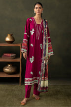 Embroidered Shirt Shalwar Dupatta - 0235