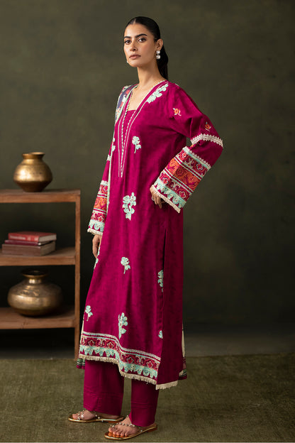 Embroidered Shirt Shalwar Dupatta - 0235