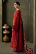 Embroidered Shirt Shalwar Dupatta - 0237
