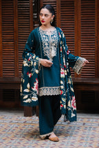 Embroidered Shirt Shalwar Dupatta - 0241