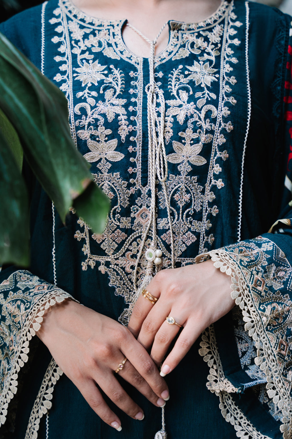 Embroidered Shirt Shalwar Dupatta - 0241