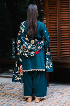 Embroidered Shirt Shalwar Dupatta - 0241