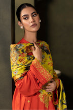 Embroidered Shirt Shalwar Dupatta - 0242