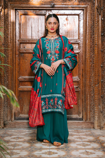 Embroidered Shirt Shalwar Dupatta - 0243