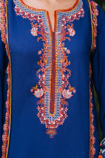 Embroidered Shirt Shalwar Dupatta - 0245