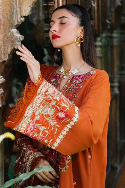 Embroidered Shirt Shalwar Dupatta - 0247