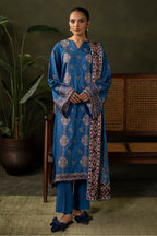 Embroidered Shirt Shalwar Dupatta - 0313