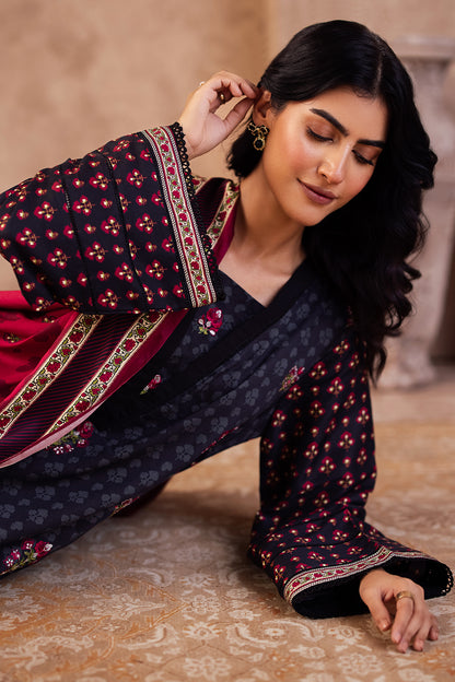 Embroidered Shirt Shalwar Dupatta - 0314