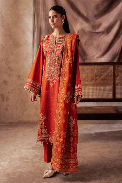 Embroidered Shirt Shalwar Dupatta - 0315
