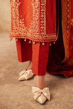 Embroidered Shirt Shalwar Dupatta - 0315
