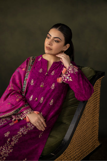 Embroidered Shirt Shalwar Dupatta - 0317