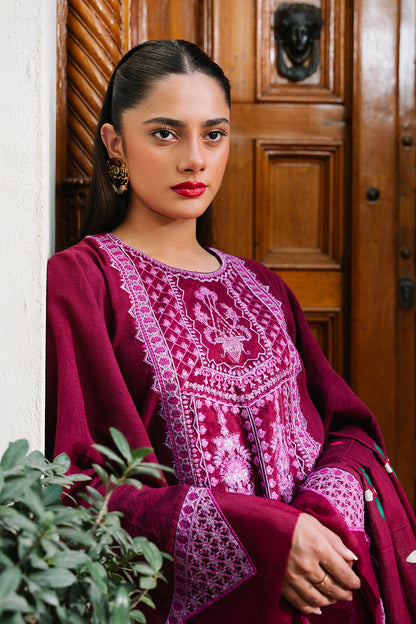 Embroidered Shirt Shalwar Dupatta - 0319