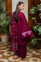 Embroidered Shirt Shalwar Dupatta - 0319