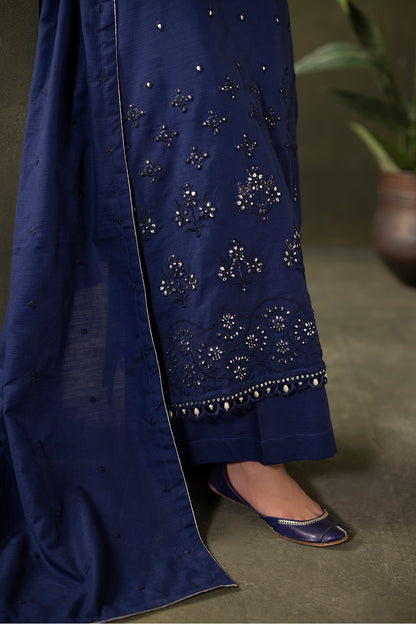 Embroidered Shirt Shalwar Dupatta - 0322