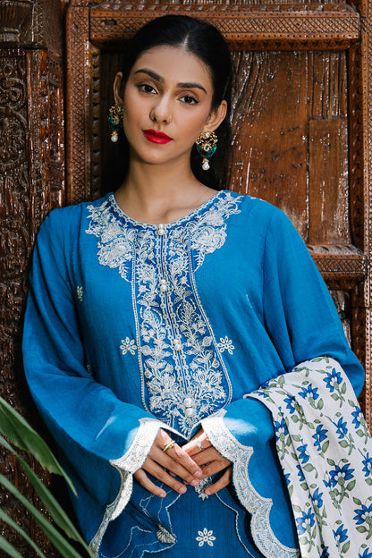 Embroidered Shirt Shalwar Dupatta - 0323