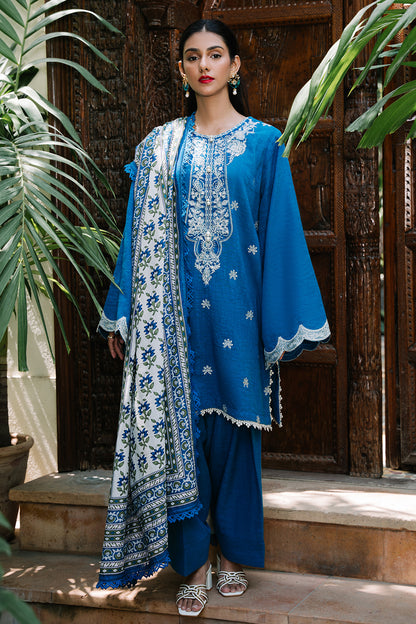 Embroidered Shirt Shalwar Dupatta - 0323