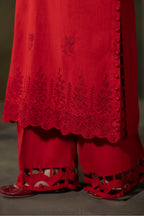 Embroidered Shirt Shalwar Dupatta - 0324