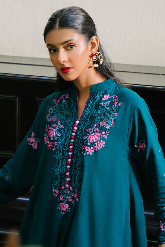 Embroidered Shirt Shalwar Dupatta - 0329