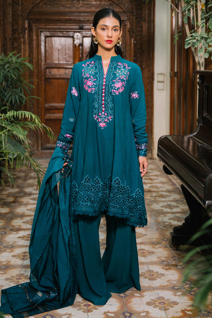 Embroidered Shirt Shalwar Dupatta - 0329